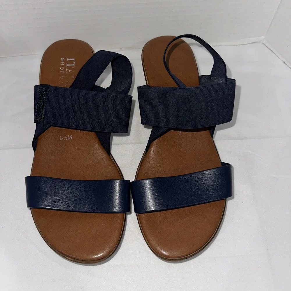 Italian Shoemakers Made In Italy Women's Navy Shoe SIZE 8.5